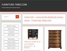 Tablet Screenshot of furniture-times.com